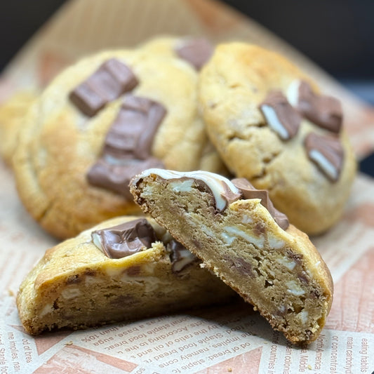 Chunky Kinder Chocolate Cookies Recipe