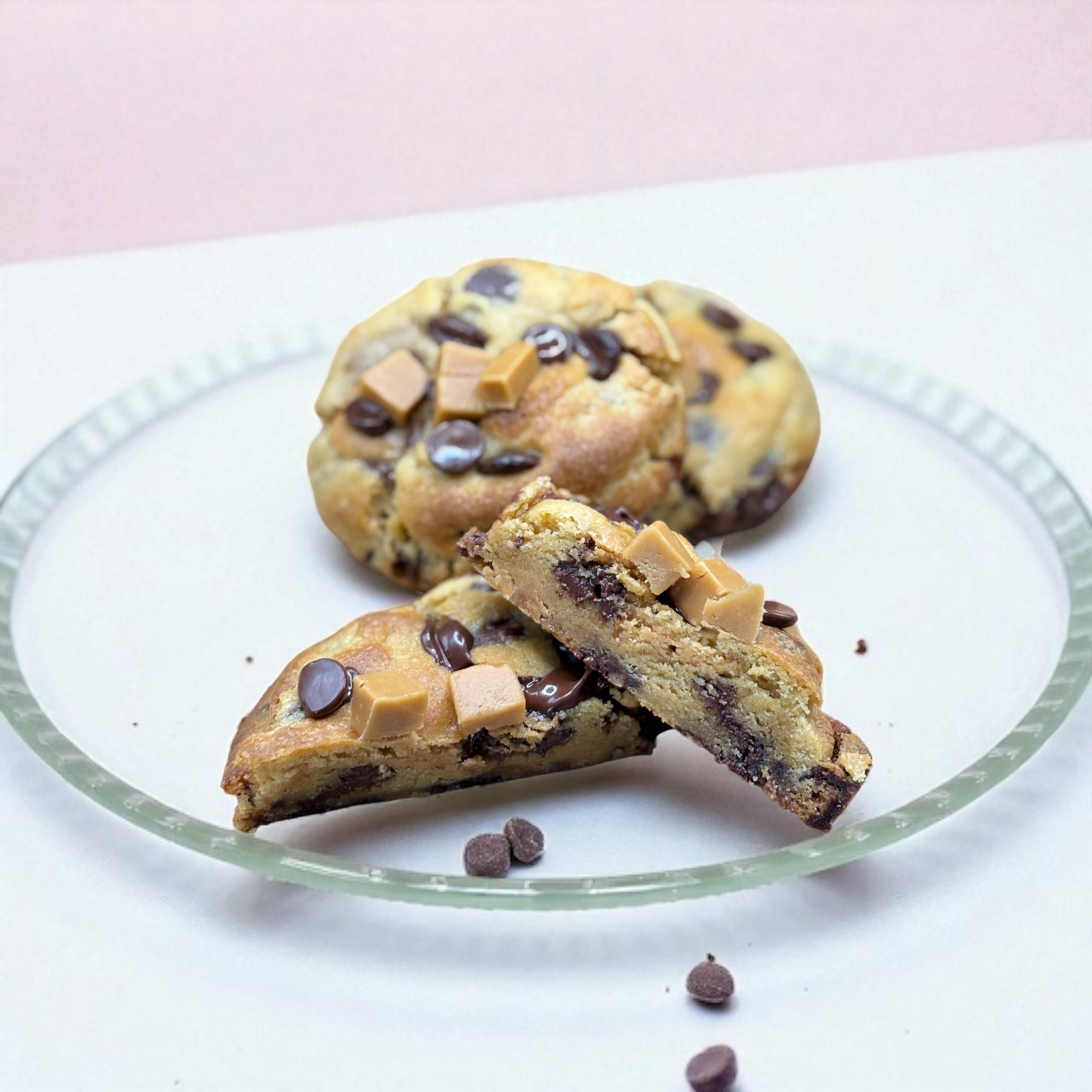 NO Chunky Chocolate & Fudge Cookies Oppskrift