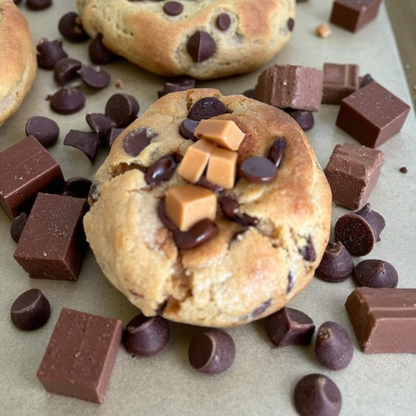 NO Chunky Chocolate & Fudge Cookies Oppskrift