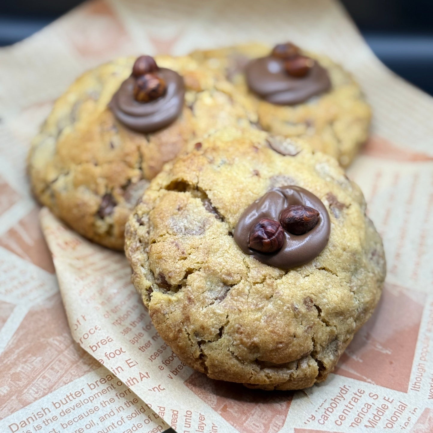 NO Chunky Nutella Cookies Oppskrift