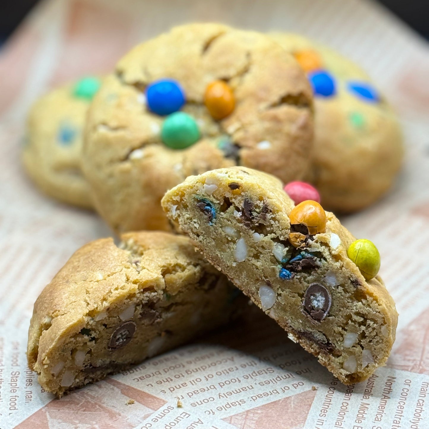 Chunky M&M`s Cookies Recipe