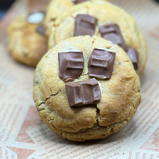 Chunky Kinder Chocolate Cookies Recipe