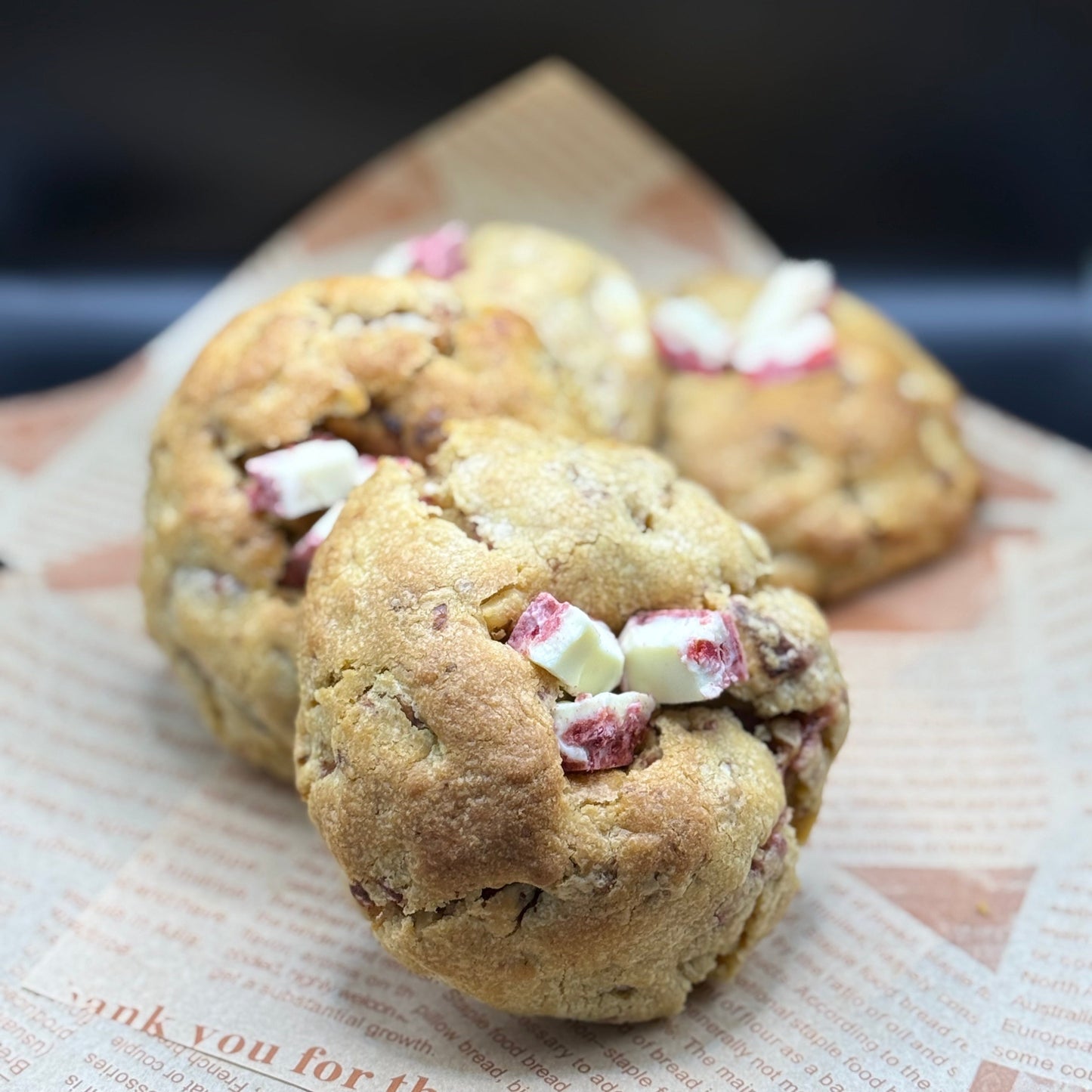 Chunky Strawberry Cookies Recipe