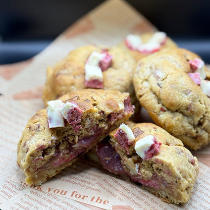Chunky Strawberry Cookies Recipe