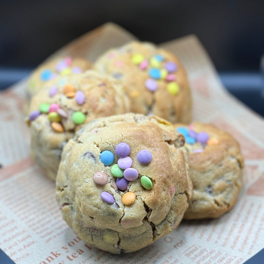 Chunky Smarties Cookies Recipe