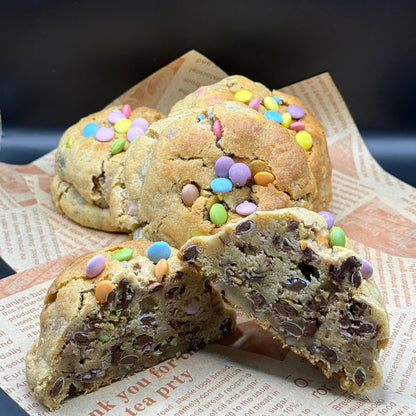 Chunky Smarties Cookies Recipe