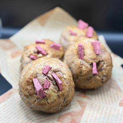 NO Chunky Raspberry Cookies Oppskrift
