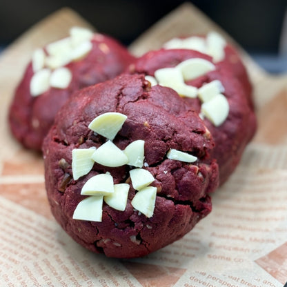 NO Chunky Red Velvet Cookies Oppskrift