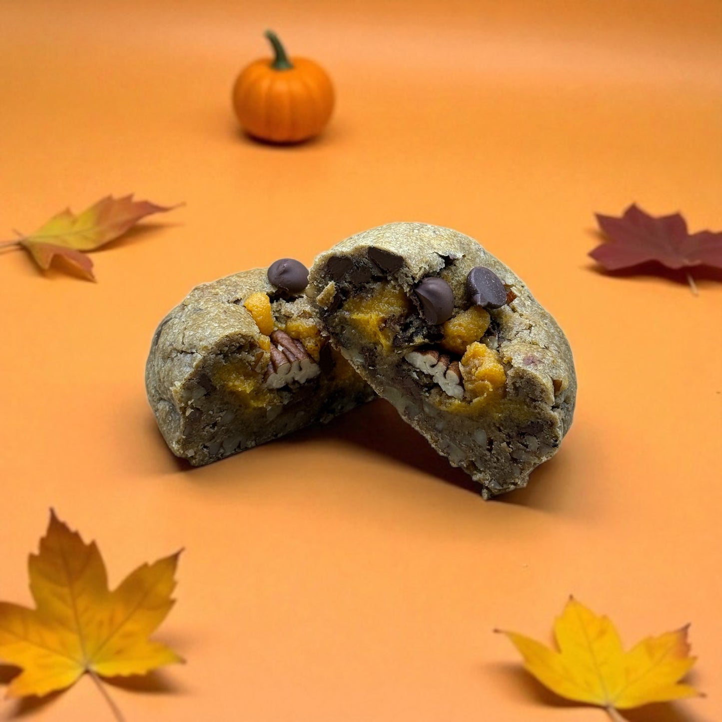 NO Chunky Pumpkin Spice Cookies Oppskrift