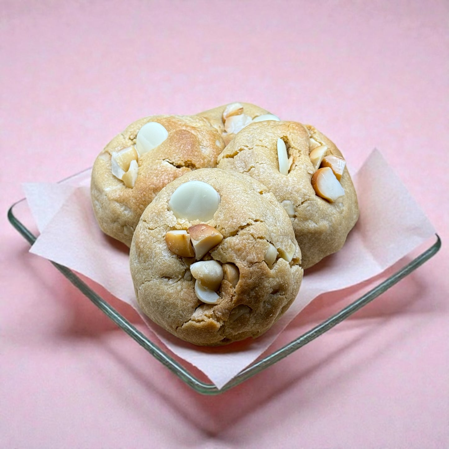 Chunky White Chocolate Macadamia Nut Cookies Recipe – Bakery Style Digital Download