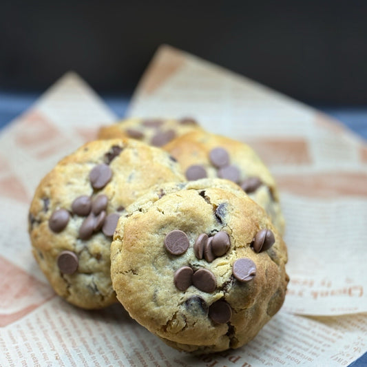 NO Chunky Chocolate Chip Cookies Oppskrift