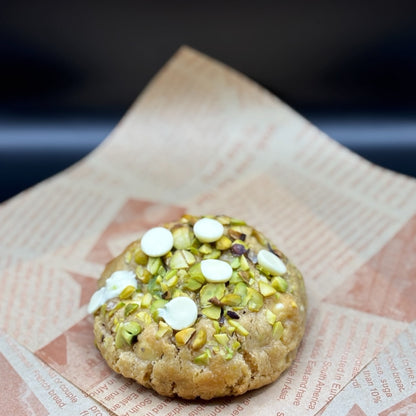 Chunky Pistachio White Chocolate Cookies Recipe